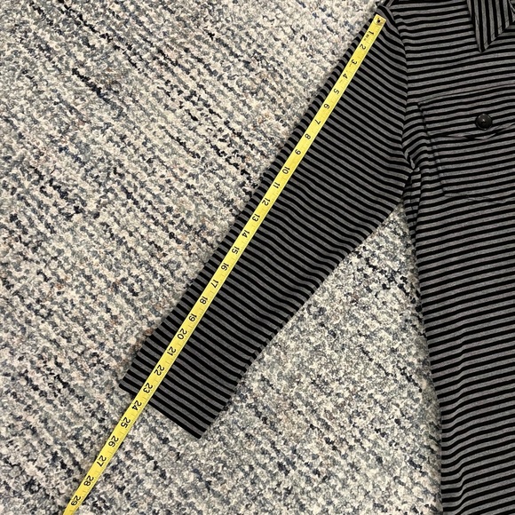 Shannon passero, Halsey Shacket, black and gray stripe, size medium - Picture 6 of 9